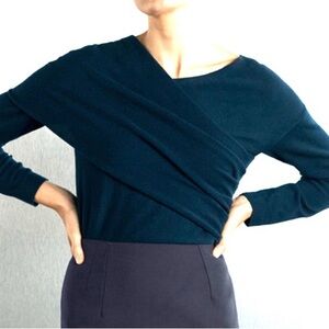 NWT The Fold Riva Wrap Sweater